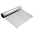 image of Thunder Group SLTHDS005 Dough Scraper, 5-1/4" X 4-1/4", Round Steel Handle, Stainless Steel