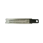 image of Thunder Group SLTHL400 Deep Fry & Candy Thermometer, 100‑400°F (37‑204°C) Range, ±1°F Accuracy, Dual°F/C° Display, Dishwasher‑Safe