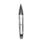 image of Thunder Group SLTHUT507 Utility Tongs, 7"L, Locking Ring, Non-Slip Silicone Tips