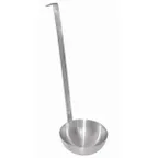 image of Thunder Group SLTL007 Ladle, 8 Oz. Capacity, Two-Piece Construction, Hooked Handle