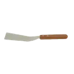 image of Thunder Group SLTWPS003 Pizza Server, 3" X 5" Square Blade, 10-1/2" Oa Length, Wood Handle