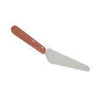 image of Thunder Group SLTWPS006 Pizza Server, 2-1/2" X 5" Blade, Wood Handle, Stainless Steel