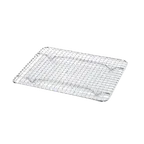 image of Thunder Group SLWG002 Wire Grate, 8" X 10" (1/2 Size Steam Pan), Footed, Chrome Plated