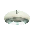 image of Thunder Group SLWK008C Wok Serving Dish Cover Only, 7-3/4" Dia., For 8" Dia. Serving Dish, Knob Handle