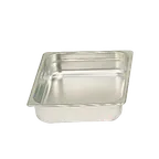 image of Thunder Group STPA2122 Steam Table Pan, 1/2 Size, 2-1/2" Deep, Anti-Jam, 18/8 Stainless Steel