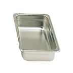 image of Thunder Group STPA2132 Steam Table Pan, 1/3 Size, 2-1/2" Deep, Anti-Jam, 18/8 Stainless Steel