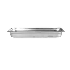 image of Thunder Group STPA3122L Steam Table Pan, 1/2 Size Long, 2-1/2" Deep, Anti-Jam, 18/8 Stainless Steel