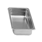 image of Thunder Group STPA3132 Steam Table Pan, 1/3 Size, 2-1/2" Deep, Anti-Jam, 18/8 Stainless Steel