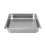 image of Thunder Group STPA3232 Steam Table Pan, 2/3 Size, 2-1/2" Deep, Anti-Jam, 18/8 Stainless Steel