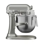 image of KitchenAid KSM8990CU Commercial 8-qt Bowl Lift Stand Mixer, 10-Speed, 1-3/10 hp, Contour Silver 