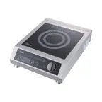 image of Midea MIC1800F 1800 Watt Single Hob Countertop Induction Range, Dial Control