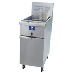 image of Standard Range SR-EF50-208 Split Pot Floor Model Gas Fryer