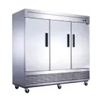 image of Dukers Appliance Co D83F 82" 3-Solid Door Reach-In Freezer, Bottom Mounted, 64.80 cu. ft.