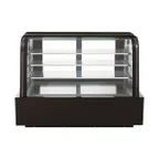 image of Dukers Appliance Co DDM72R-CB 72" Refrigerated Bakery Display Case, Curved Glass