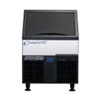 image of Dukers DIM-150 22" Air Cooled Half Cube 156 lb Undercounter Ice Machine with 40 lb Bin