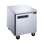 image of Dukers Appliance Co DUC29R 29" 1-Door Undercounter Refrigerator, Stainless Steel, 6.99 cu. ft.