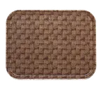 image of Cambro 1014301 Rectangular Tray, 10-5/8" x 13-3/4" Wood, Fiberglass, NSF, Dishwasher Safe
