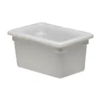 image of Cambro 12189P148 Food Storage Box, 12" x 18" x 9" (4.75 Gal) White Poly, NSF, Dishwasher Safe