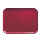 image of Cambro 1418505 Camtray® Rectangular Tray, 14" x 18", Fiberglass, Cherry Red, NSF, Dishwasher Safe