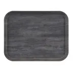 image of Cambro 1418DCET815 Camtray 18" x 14" Fiberglass Tray, Charcoal Gray, EpicTread™ Non‑Skid, NSF, USA