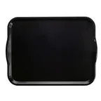 image of Cambro 1418H110 Camtray Dietary Tray–Rectangular 14" x 18", Black Fiberglass Handles, NSF