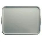 image of Cambro 1418H199 Tray – 14" x 18" Rectangular Fiberglass, Taupe NSF, Handles, High‑Impact