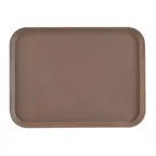 image of Cambro 1520CT138 Rectangular Tray, 15" x 20-1/4" Tan Fiberglass, Non‑Skid, Dishwasher Safe, NSF Certified