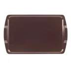 image of Cambro 1525RST384 Room Service Tray Rectangular 14" x 21" Fiberglass, Dishwasher Safe, NSF
