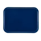 image of Cambro 16225123 Camtray Rectangular Tray, 16.5" x 22.5" Fiberglass, Amazon Blue, Dishwasher Safe