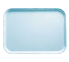 image of Cambro 16225177 Camtray Rectangular Tray, 16½" x 22½" Sky Blue Fiberglass, Dishwasher Safe, NSF