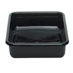 image of Cambro 1722CBP110 Cambox® Bus Box, 16-7/8"L x 21-7/8"W x 4-3/4"H, Hi-Gloss Plastic, Black, 1-Compartment