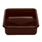 image of Cambro 1722CBP131 Cambox® Bus Box, 16-7/8"L x 21-7/8"W x 4-3/4"H, Hi-Gloss Plastic, Dark Brown, 1-Compartment