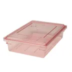 image of Cambro 18266CW467 Storage Box, 18" x 26" x 6" (8.75 gal) Polycarbonate, Red, NSF, Dishwasher Safe