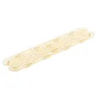 image of Cambro 20LPHPD150 H-Pan Drain Shelf - 1/2-Size Long Amber Plastic, -40°F to 300°F, NSF