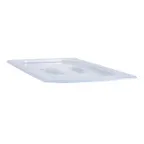 image of Cambro 20PPCH190 1/2‑Size Handled Pan Lid, Translucent Polypropylene, NSF