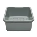 image of Cambro 21157CBP180 Cambox® Bus Box, 15-3/16"L x 20-3/16"W x 6-15/16"D, Light Gray, Hi-Gloss Plastic, 1-Compartment