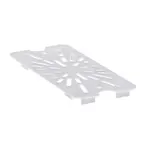 image of Cambro 30PPD190 Drain Shelf Pan, 1/3, Fits 32‑34‑36PP, Translucent Polypropylene, NSF