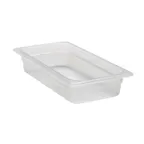 image of Cambro 32PP190 Food Pan – 1/3 Size, 2-1/2" Deep Translucent Polypropylene, NSF