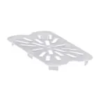 image of Cambro 40PPD190 Drain Shelf - 1/4 Size Clear PP Tray, Fits 42-, 44-, 46-PP Pans, NSF