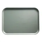 image of Cambro 46107 Rectangular Tray, 4-1/4" x 6" Fiberglass, Pearl Gray, Dishwasher Safe, NSF
