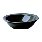 image of Cambro 60CW110 - 6" Dia x 1.5" H 11‑Oz Polycarbonate Bowl, Black Glossy, NSF Certified, Made in USA