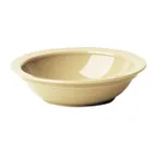 image of Cambro 60CW133 - Bowl, 6" Dia x 1.5" H, 11 oz, Beige Polycarbonate, Scratch-Resistant Finish