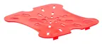 image of Cambro 6SFSFPDPP266 Drain Shelf Fits 6 & 8 Quart FreshPro Containers, Red Plastic, NSF
