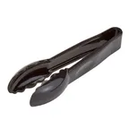image of Cambro 6TGS110 Plastic Tongs, 6" Black, Heat‑Resistant –40°F to 212°F, NSF, Dishwasher Safe