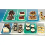 image of Cambro 8262MT140 Bakery Tray, 8-3/8" x 25-1/2" x 2" Green Fiberglass, Dishwasher Safe, NSF