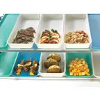 image of Cambro 8302MT145 Bakery Tray, Yellow Fiberglass, Rectangular 8-7/16" x 30" x 2", Dishwasher Safe