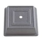 image of Cambro 85SFVS191 Versa Camcover Plate Cover, 8.6" Square, Fiberglass Gray, NSF Certified, USA Made