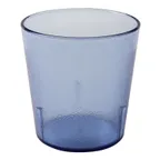 image of Cambro 900P2401 Colorware Tumbler, 9.7 oz (3‑3/16" Dia) Slate Blue SAN, Sani‑Rim Lip - 24/Case
