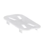 image of Cambro 90PPD190 Drain Shelf Pan, 1/9 Size Translucent PP, Fits 92 & 94PP, NSF