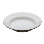 image of Cambro 90SPCW148 Soup Bowl, 9" Diameter, 23.5 oz, White Polycarbonate, Smooth, NSF, Made in USA